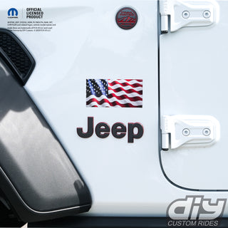 American Flag Decals (Pair)