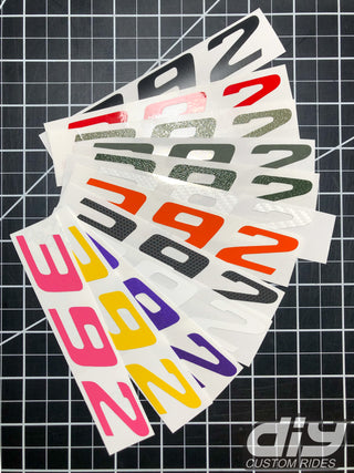 392 Fender Emblem Inserts in Multi Colors