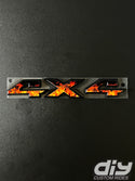 RAM 4x4 Emblem Overlay Decals REAL FIRE FLAMES Fits 2009-2023 1500-5500