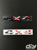 RAM 4x4 Emblem Overlay Decals AMERICAN FLAG Fits 2009-2025 1500-5500