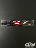 RAM 4x4 Emblem Overlay Decals AMERICAN FLAG Fits 2009-2023 1500-5500