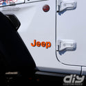 Jeep Emblem Overlay Decals Fluorescent Colors