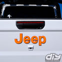 Jeep Emblem Overlay Decals Fluorescent Colors