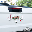 Jeep Emblem Overlay Decals - California Flag