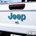 Jeep Emblem Overlay Decals Glitter