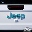 Jeep Emblem Overlay Decals Glitter