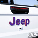 Jeep Emblem Overlay Decals Glitter