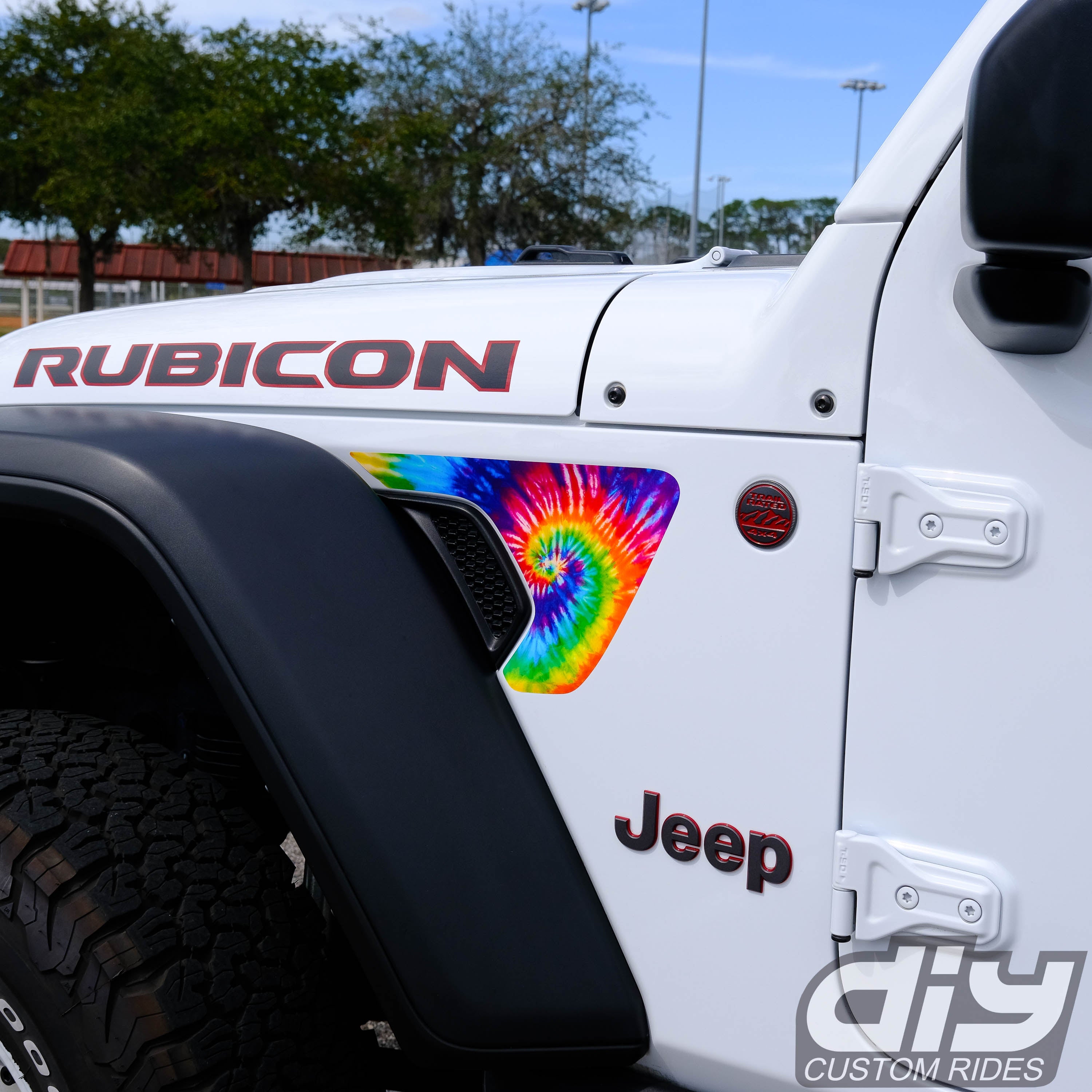 Jeep Fender Vent Vinyl 