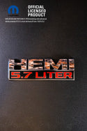 RAM 1500 HEMI Fender Emblem Overlay Decals (Pair) TRADITIONAL CAMO Fits 2013-2023