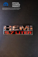 RAM 1500 HEMI Fender Emblem Overlay Decals (Pair) CAMO Fits 2013-2023