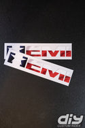 RAM 1500 HEMI Fender Emblem Overlay Decals (Pair) TEXAS FLAG Fits 2013-2023