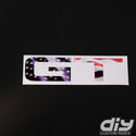 GT American Flag Rear Emblem Overlay Decal Fits 2015-2023 Mustang GT